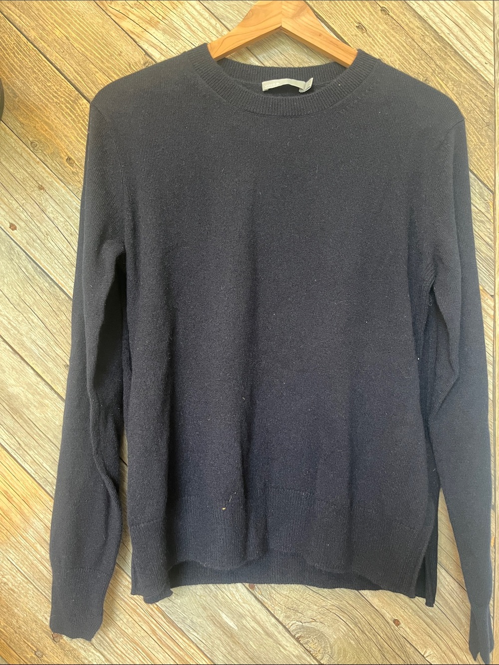 Vince Black Crewneck Sweater
